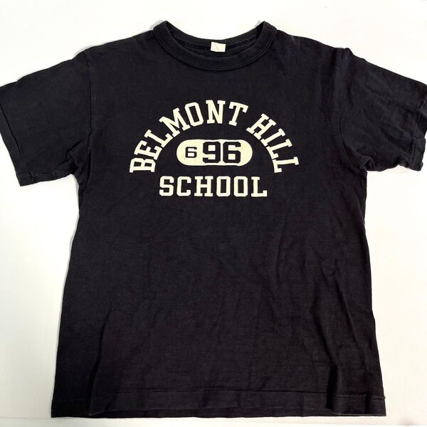 WAREHOUSE Lot 4601 Tシャツ BELMONT HILL SCHOOL サイズM ウエアハウス