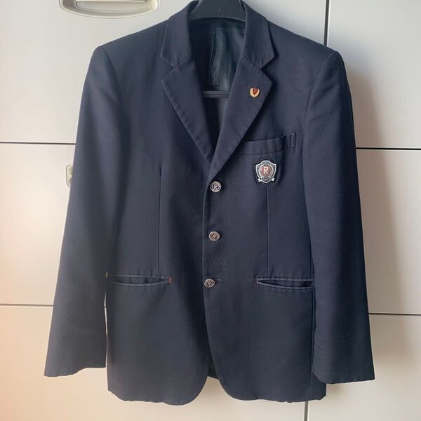 立命館 慶祥中学校 冬服 制服 ジャケット 男子 165Aサイズ ブレザー 紺ブレ