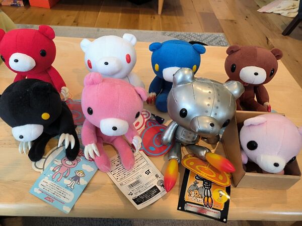 グルーミー キカイグマ 森チャック ぬいぐるみ 8体セット