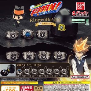 【家庭教師ヒットマンREBORN!】※開封のみ※ ガチャガチャ ボンゴレリング セミコンプ