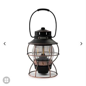 【中古】BAREBONES ベアボーンズ レイルロードランタンLED アンティークブロンズ