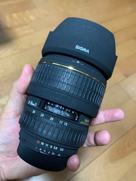 SIGMA 15-30mm D EX ASPHERICAL IF レンズ