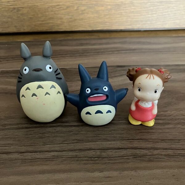 フィギュア 指人形 ソフビ ジブリ となりのトトロ メイ トトロ 中トトロ セット