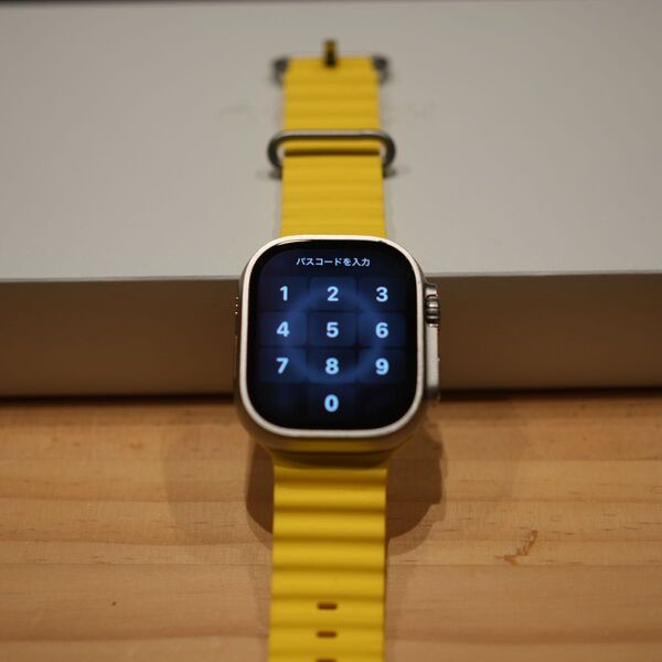 Apple Watch ultra 49mm 本体 Yellow Ocean Band スマートウォッチ