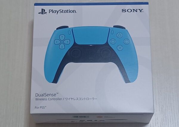 PS5 ワイヤレスコントローラー CFI-ZCT1J スターライトブルー DualSense