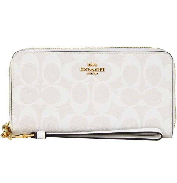COACH コーチ 長財布 ホワイト