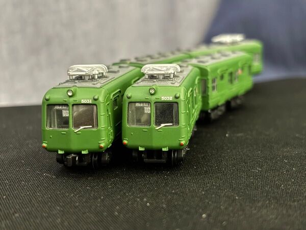 Bトレインショーティー 東急旧5000系青ガエル 5031Fタイプ5両セット