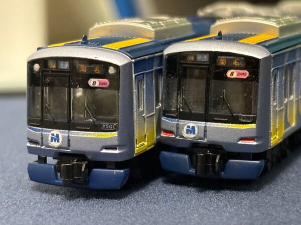 【加工品】Bトレインショーティー 横浜高速鉄道Y500系 8両フル編成セット