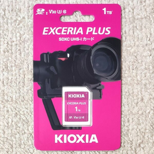 KIOXIA EXCERIA PLUS 1TB SDXCカード KSDH-A001T 新品