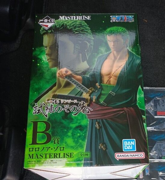一番くじ ワンピース 試練のその先 B賞 ゾロラバーアソート&メタルチャーム&アクスタ セット