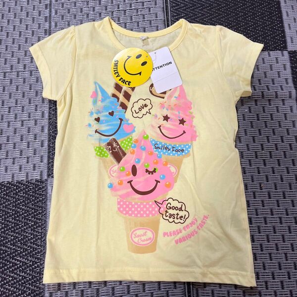新品タグ付き 半袖シャツ Tシャツ カットソー 120cm キッズ 子供服 アイス