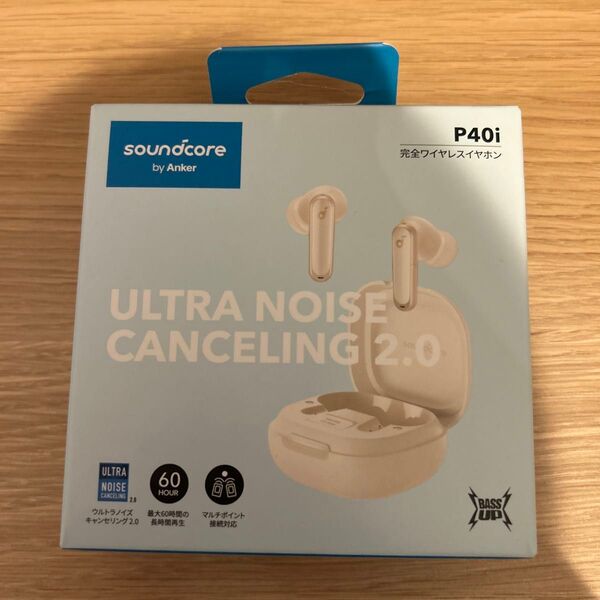 Anker Soundcore P40i Blueooth 5.3 完全ワイヤレスイヤホン ウルトラノイズキャンセリング