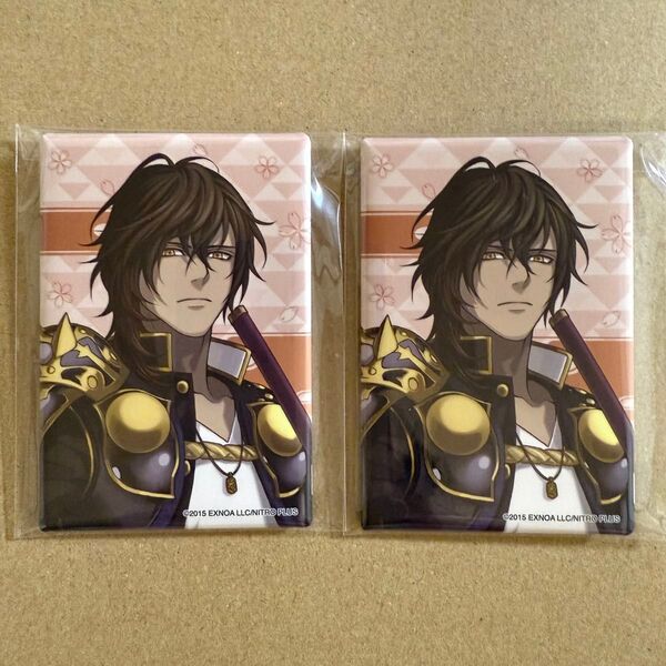 刀剣乱舞 スクエア缶バッジ 大倶利伽羅 極 通常 缶バッジ