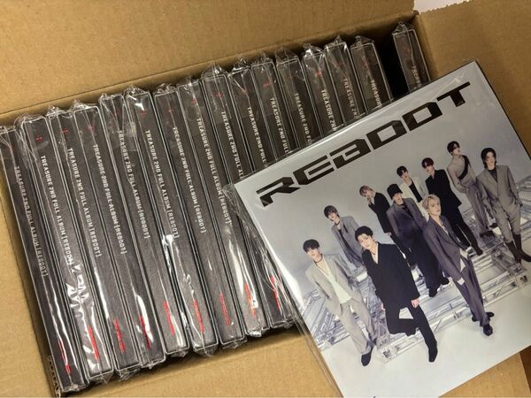 TREASURE 2ND FULL ALBUMREBOOT JP LIMITED DIGIPACK ver.3 未開封 17枚