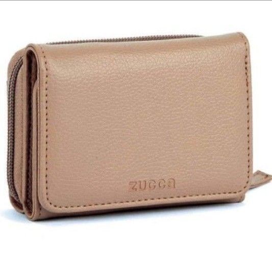 【新品 未使用】大人のおしゃれ手帖 付録 ZUCCa 三つ折り財布 ベージュ