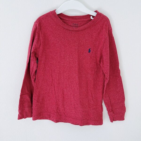 ロンT*長袖カットソー*110cm*ポロラルフローレン コットン長袖Tシャツ