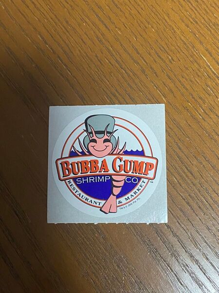 【ステッカー】ババガンプ Bubba Gump フォレストガンプ 映画