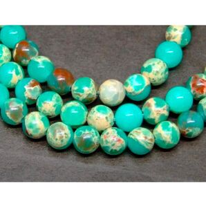 インペリアルジャスパー 8mm・半連(ブレスレット約1本分)