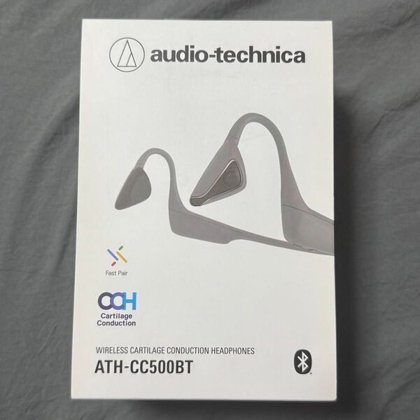 audio-technica オーディオテクニカ ワイヤレス軟骨伝導ヘッドホン ベージュ ATH-CC500BT BG ノイキャン