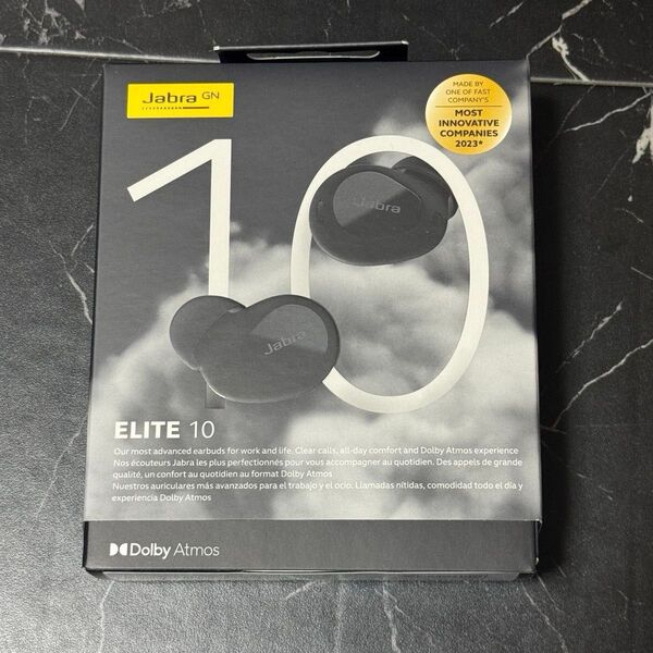 Jabra ジャブラ 完全ワイヤレスイヤホン Elite 10 グロスブラック 100-99280904-99 エリート10