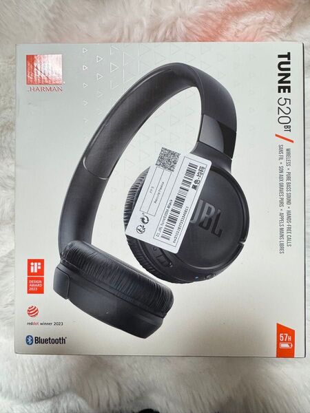 JBL TUNE 520BT ワイヤレスヘッドホン ブラック 未使用