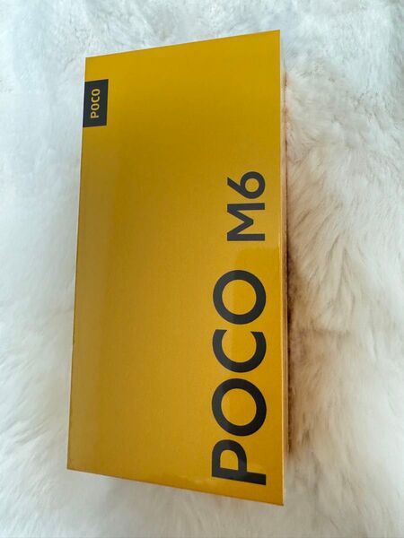 新品未開封POCO M6 6GB+128GB Silver Simフリー