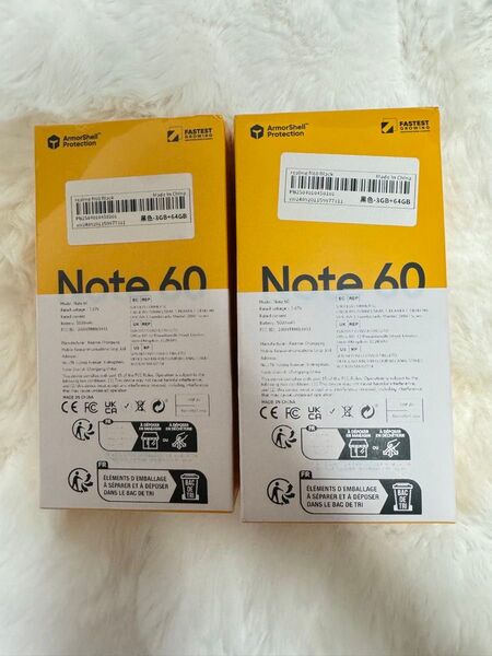 realme Note 60 Marble Black 3GB+64GB 2台