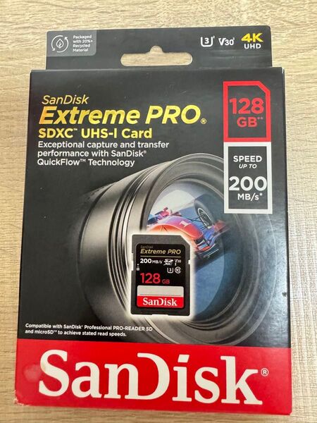SanDisk Extreme PRO SDカード 128GB