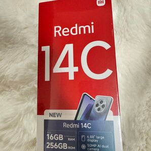 新品 Redmi 14C 16/256GB Midnight Black SIMフリーXiaomi