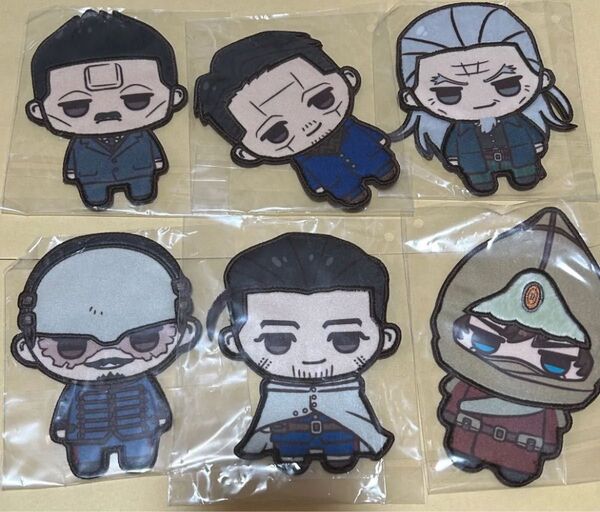 ゴールデンカムイ★セガラッキーくじ★フェルトバッジ★尾形百之助★ヴァシリ★鶴見中尉