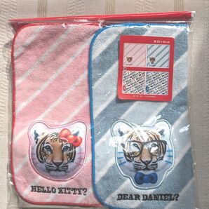 ハローキティ&ディアダニエル ハンドタオル 2枚セット USJ サンリオ