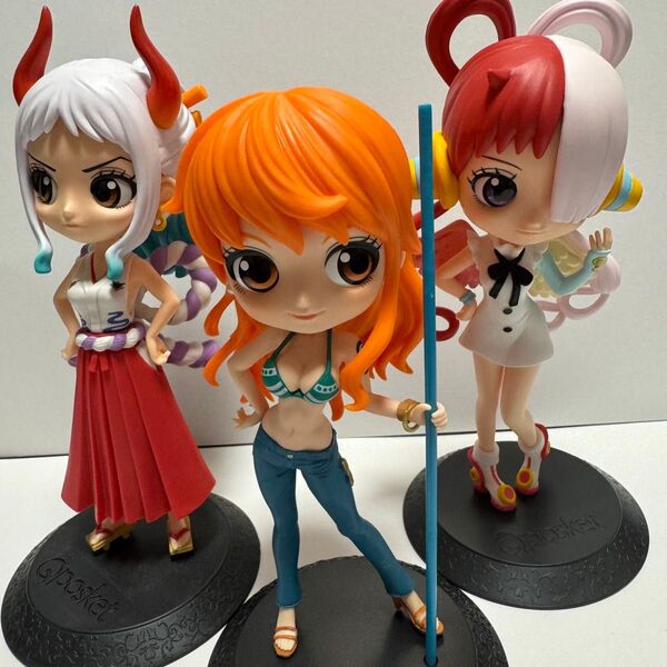 箱なし Qposket ワンピース ナミ ヤマト ウタ バンプレスト 断捨離 フィギュア プライズ