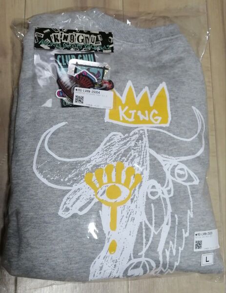KING GNU 2025 ツアーグッズ トレーナー L ステッカー