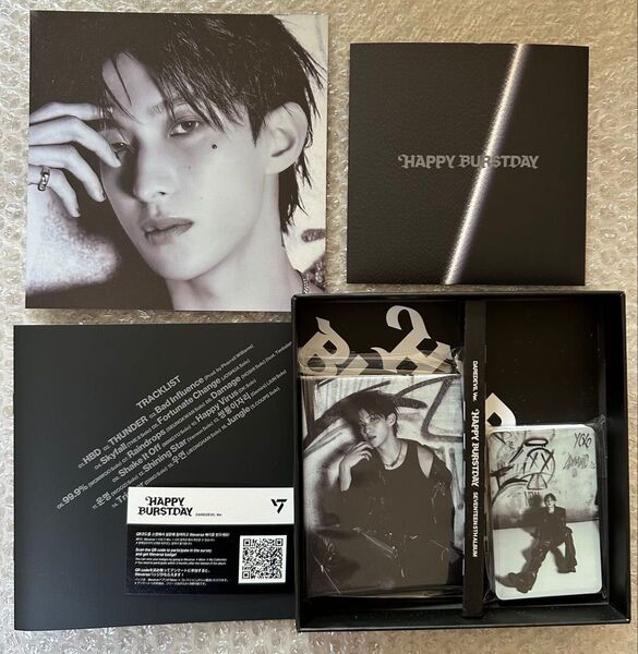 開封済 SEVENTEEN セブチ 5th album happy burstday DAREDEVIL ver. ドギョム