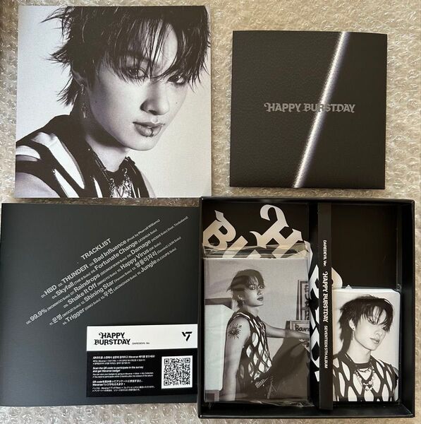 開封済 SEVENTEEN セブチ 5th album happy burstday DAREDEVIL ver. ジュン