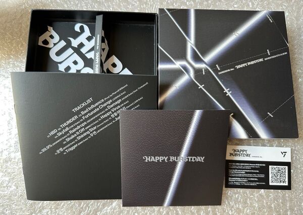 開封済 SEVENTEEN セブチ 5th album happy burstday DAREDEVIL ver. CD