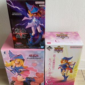 ブラックマジシャンガール フィギュア 3個セット