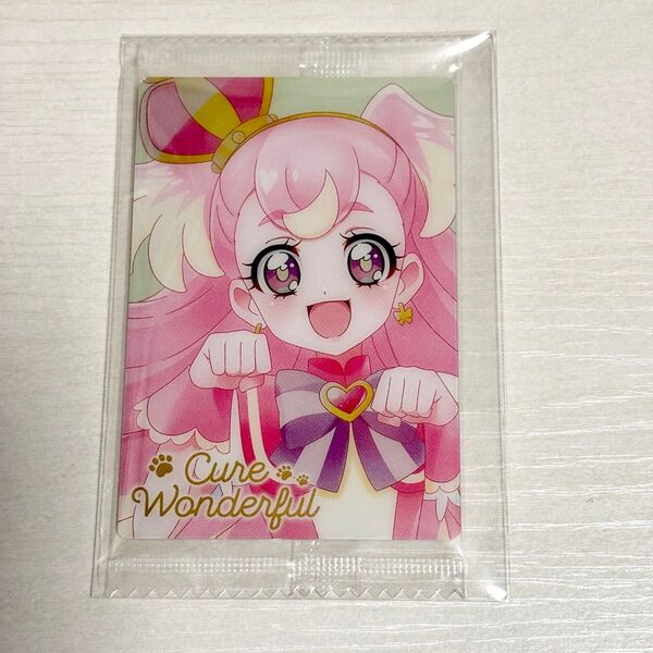 未開封 プリキュアウエハース HR キュアワンダフル こむぎ わんぷり
