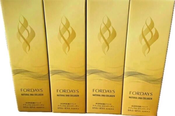 タイムセール!FORDAYS FORDAYSのナチュラルDNコラーゲン4本セット!