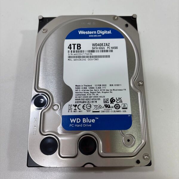 3.5インチ HDD 4TB 3144時間 ♯1572