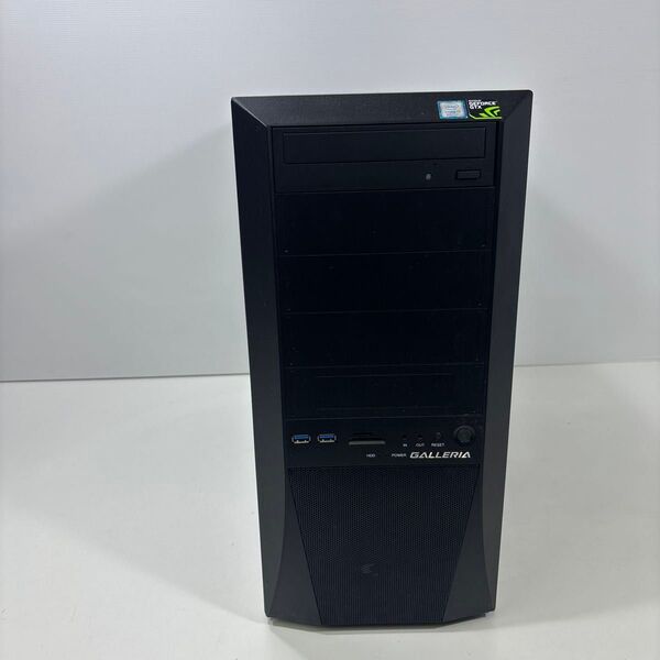 PCケース ガレリア ミドルタワー ATX マザーボードあり 液ダレ跡あり ♯1143