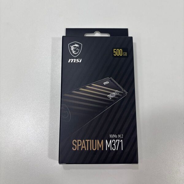MSI M.2SSD 500GB 新品未開封