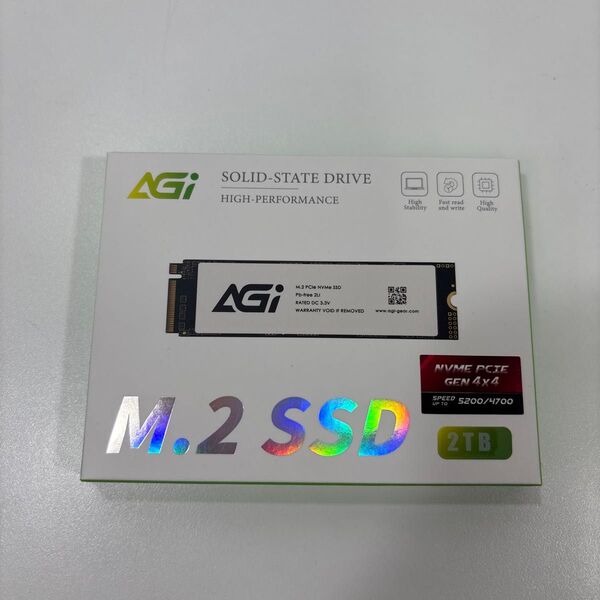AGI M.2SSD 2TB 新品未開封