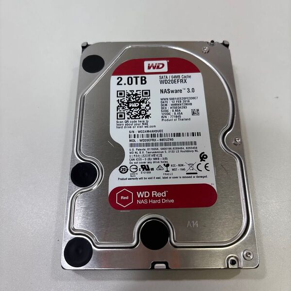 3.5インチ HDD 2TB 9638時間 ♯1601
