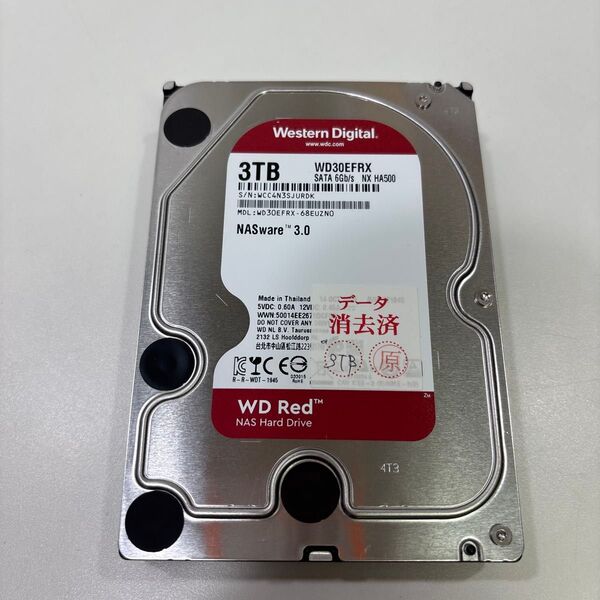 3.5インチ HDD 3TB 8182時間 ♯1602