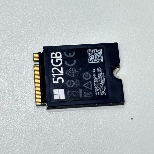 Microsoft M.2SSD 512GB Surface専用? ♯1608