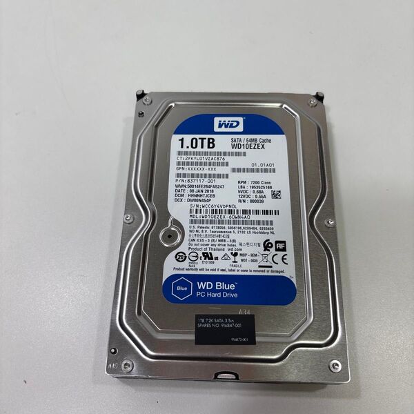 3.5インチ HDD 1TB 29558時間 ♯1613