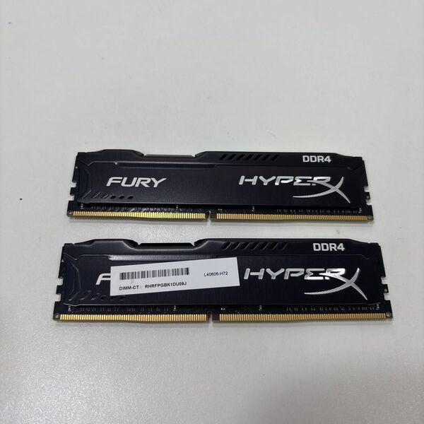 HyperX DDR4-2666 16GB 2枚 計32GB メモリ ♯1631