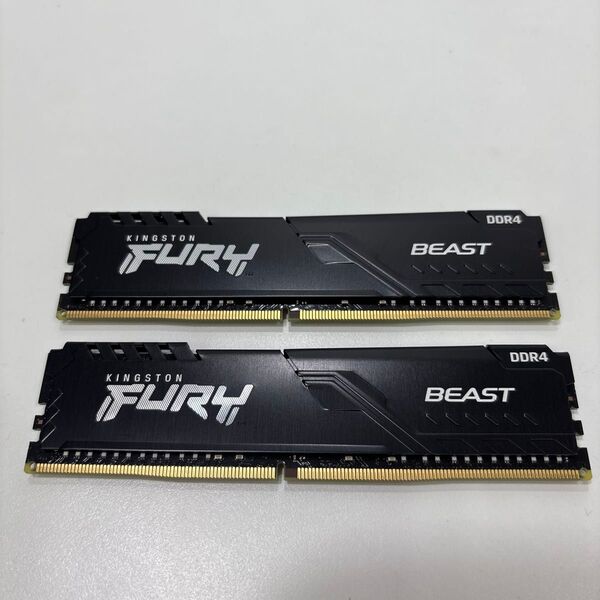 FuryBeast DDR4-2666 16GB 2枚 計32GB メモリ ♯1632