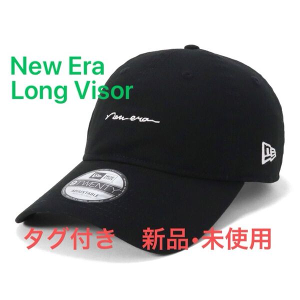 New Era ニューエラ キャップ ブラック シンプル手書きロゴ ONSPOTZ別注 M/Lサイズ